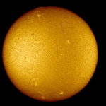 Sun
ED80, Herschel wedge, Chameleon Camera